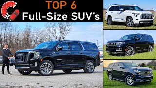 BEST Large SUVs for 2023  Top 6 Reviewed amp Ranked [upl. by Kealey]