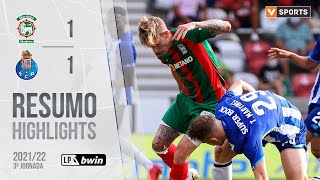 Highlights  Resumo Marítimo 11 FC Porto Liga 2122 3 [upl. by Eniak]