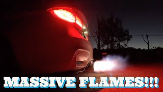 F80 M3 FLAME TUNE  POV Sound Clips [upl. by Shulman]