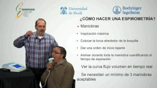 Como hacer una espirometria [upl. by Augustus]