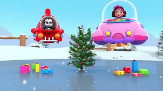 Decorating Christmas Tree  Pinky and Panda TV [upl. by Anivlek494]