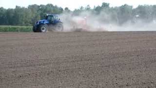 NH T 8 390 mit Horsch Pronto 6 AS Testlauf [upl. by Chemar]