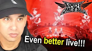 GAMER Reacts to Babymetal  Megitsune Live at PIA Arena 2023 Black Night FIRST TIME REACTION [upl. by Yrbua]