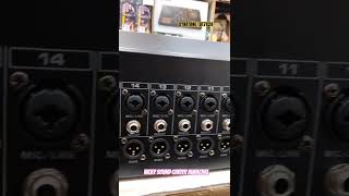 DYNATONE PRO LIVE MIXING CONSOLE🎚️DT7X24 dynatone mixer AND380 EFFECTS PROCESSOR sound livemusic [upl. by Nileuqay]