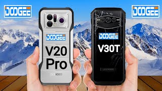 Doogee V20 Pro vs Doogee V30T  Doogee V30T vs Doogee V20 Pro  Doogee Mobile Full Video [upl. by Aramas]