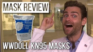 The mask gods laugh at Lloyd  WWDOLL KN95 Foldable Protective Masks Review [upl. by Nosille]