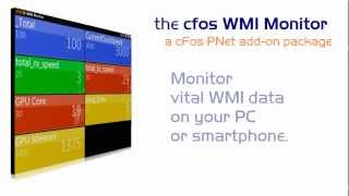 cFos WMI Monitor a cFos PNet addon package [upl. by Alec]