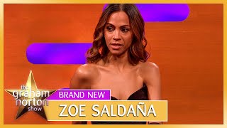 Zoe Saldañas Feet Are Too Nice For Ballet  The Graham Norton Show [upl. by Vasili41]