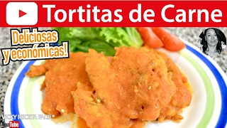 CÓMO HACER TORTITAS DE CARNE  Vicky Receta Facil [upl. by Timotheus124]