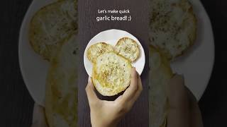 Quick Garlic bread recipe [upl. by Naveb]