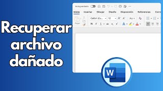 Cómo recuperar un archivo de Word dañado  guía completa [upl. by Ocana]