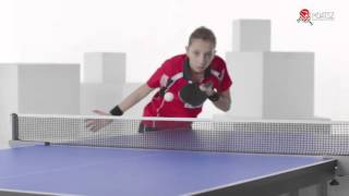 Fordított pendulum szerva  ITTF asztalitenisz oktatófilm sorozat magyarul [upl. by Millwater]