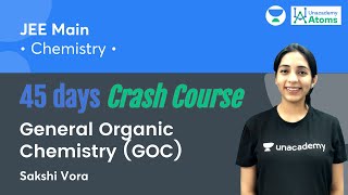 General Organic Chemistry  GOC  45 Days Crash Course  Unacademy Atoms  Sakshi Vora [upl. by Pelligrini474]