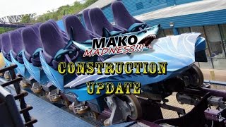 SeaWorld Orlando Mako Construction Update 51016 EXCLUSIVE MEDIA HARD HAT TOUR [upl. by Oriana]