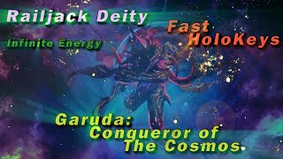 Warframe  Railjack Endless Energy  Easy Solo  Holokeys [upl. by Grogan]