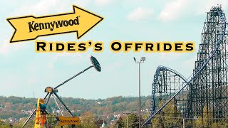 4K Kennywood Rides Offrides April 2024 [upl. by Radu449]