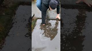 S0272 Unclogging a storm drain after rain in Germany shorts [upl. by Spencer]