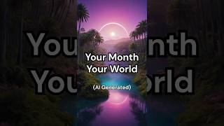 Your Month Your World  AI Generated interstellar [upl. by Haceber514]