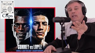 Teddy Atlas Fight Prediction on Teofimo Lopez vs Richard Commey  CLIP [upl. by Anilra]