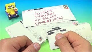 FastFoodToyReviews Viewer fan mail 2172019 [upl. by Fitzgerald]