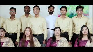 Kalvari Kunnil Nathan sung by Bahrain CSI church choir [upl. by Aneehta]