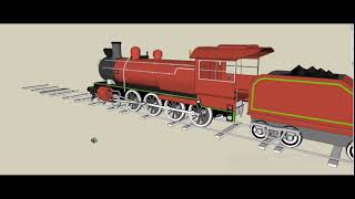 steam engine animation [upl. by Jaymee875]