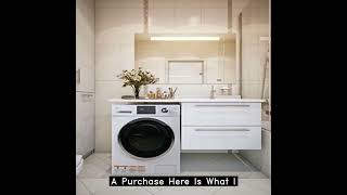 Review RCA RWD270 Washer and Dryer Combo 27 cu ft White [upl. by Tarttan373]