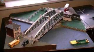 Working model of Northwich Town swing bridge [upl. by Zeuqram263]