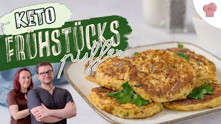 🥚 Die besten Low Carb Frühstückspuffer ever [upl. by Ennaj]