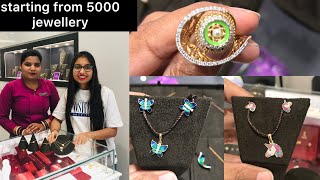 Caratlane Gold amp Diamond Jewellery shopping Vlog 😍Caratlane Latest Jewellery Collection [upl. by Yrrot]