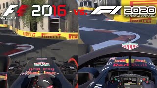 F1 2016 vs F1 2020 WHAT has CHANGED [upl. by Akerley]