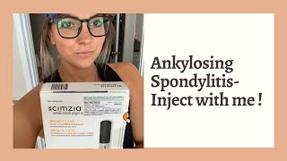 Ankylosing Spondylitis Inject with me Cimzia  My Arthritis Story [upl. by Darb292]