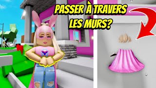 ON PEUT MAINTENANT PASSER À TRAVERS LES PORTES ET MURS DE BROOKHAVEN RP ROBLOX [upl. by Saberhagen660]