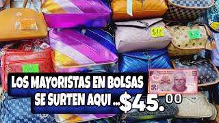 ¡ AQUI SE SURTEN TODOS LOS MAYORISTAS  A PRECIOS INIGUALABLES 🤑 BOLSAS EN 50°° [upl. by Gleda]