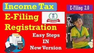 income Tax EFiling Registration in Tamil  itr  Registration Process  EFiling 20 [upl. by Dessma]