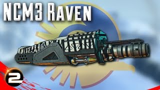 NCM3 Raven New Conglomerate MAX Weapon  PlanetSide 2 Review [upl. by Raycher]