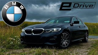 BMW 330e 20 Hybrid 2019 252 Hp  POV Review Sound amp Launch [upl. by Lana]