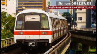 23 Dec 2023 NSL SMRT Siemens C651 – 237238 [upl. by Lamarre]