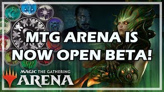 MTG ARENA IS NOW OPEN BETA [upl. by Atinar]