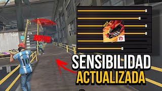 ✅ SENSIBILIDAD ACTUALIZADA⚙️Para dar TODO ROJO en FREE FIRE [upl. by Ikcir]