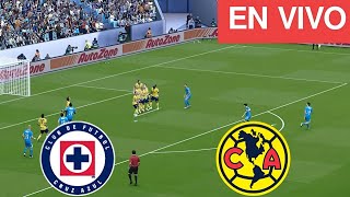 🔴EN VIVO Cruz Azul vs América Liga MX  Transmisión en vivo del partido completo 202425 [upl. by Auka]