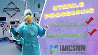 How to Easily Become a Sterile Processing Technician WITHOUT SCHOOL [upl. by Yztim]