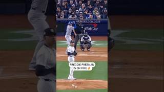 Freddie Freeman Makes World Series History 🤯 [upl. by Raffaj]