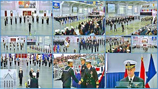 US Navy Recruit Training Command Graduation on January 24 2024 [upl. by Anahahs60]