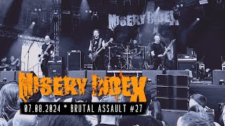 Misery Index  Conspiracy of None Live 07082024 Brutal Assault 27 [upl. by Akeihsat27]