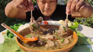 Naga style duck soup without adding any oil and masala  supper delicious  kents vlog [upl. by Felty511]