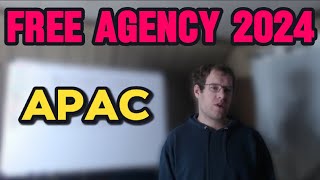 APAC Free Agency Preview 2024 [upl. by Laktasic981]