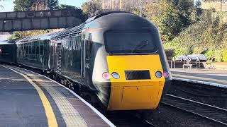 43097 amp 43042 departing Saltash ￼working 2C11 Plymouth to Penzance [upl. by Acenes]