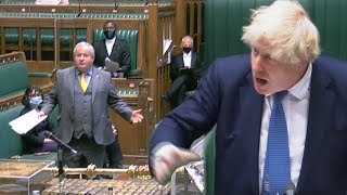 ‘Out of context’ Boris Johnson slaps down SNPs racism accusation [upl. by Eesdnil]