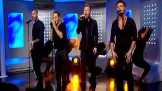 Boyzone  This Morning singing Love Is A Hurricane [upl. by Trevorr299]